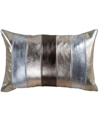 Melissa Leather Decorative Pillow, 14" x 26"