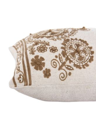 Anna Cotton Decorative Pillow, 14" x 20"