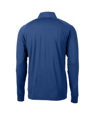 Men's Royal Ole Miss Rebels Adapt Eco Knit Stretch Quarter-Zip Pullover