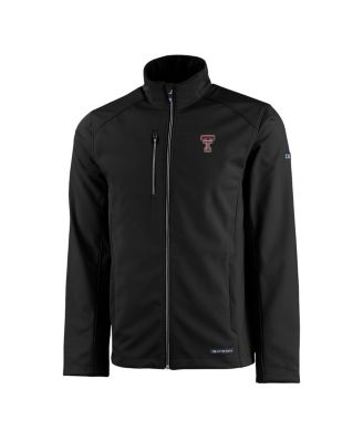 Men's Black Texas Tech Red Raiders Evoke Eco Softshell Full-Zip Jacket