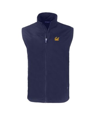 Men's Navy Cal Bears Charter Eco Full-Zip Vest