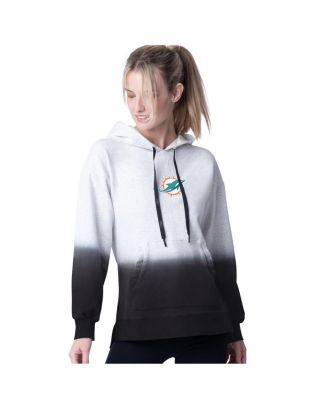Women's Black Miami Dolphins Daniela Pullover Hoodie