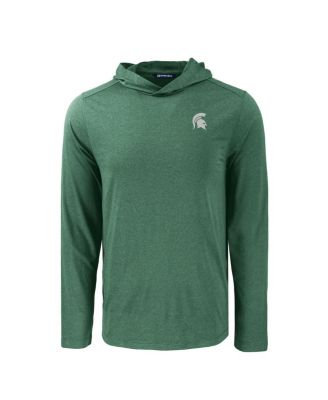 Men's Green Michigan State Spartans Coastline Epic Comfort Eco Long Sleeve Hoodie