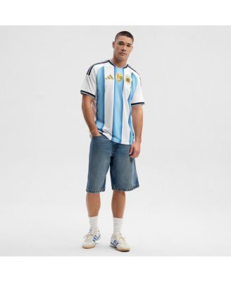 Men's White Argentina National Team FIFA x World Cup 2026 Home Replica Jersey