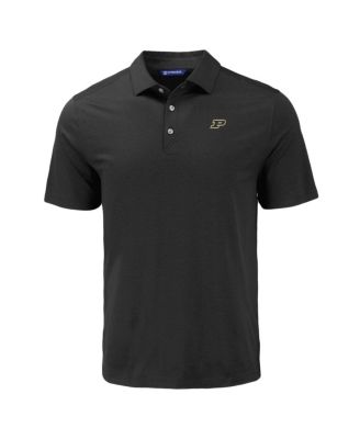Men's Black Purdue Boilermakers Coastline Epic Comfort Eco Polo Shirt