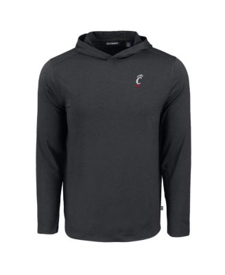 Men's Black Cincinnati Bearcats Coastline Epic Comfort Eco Long Sleeve Hoodie