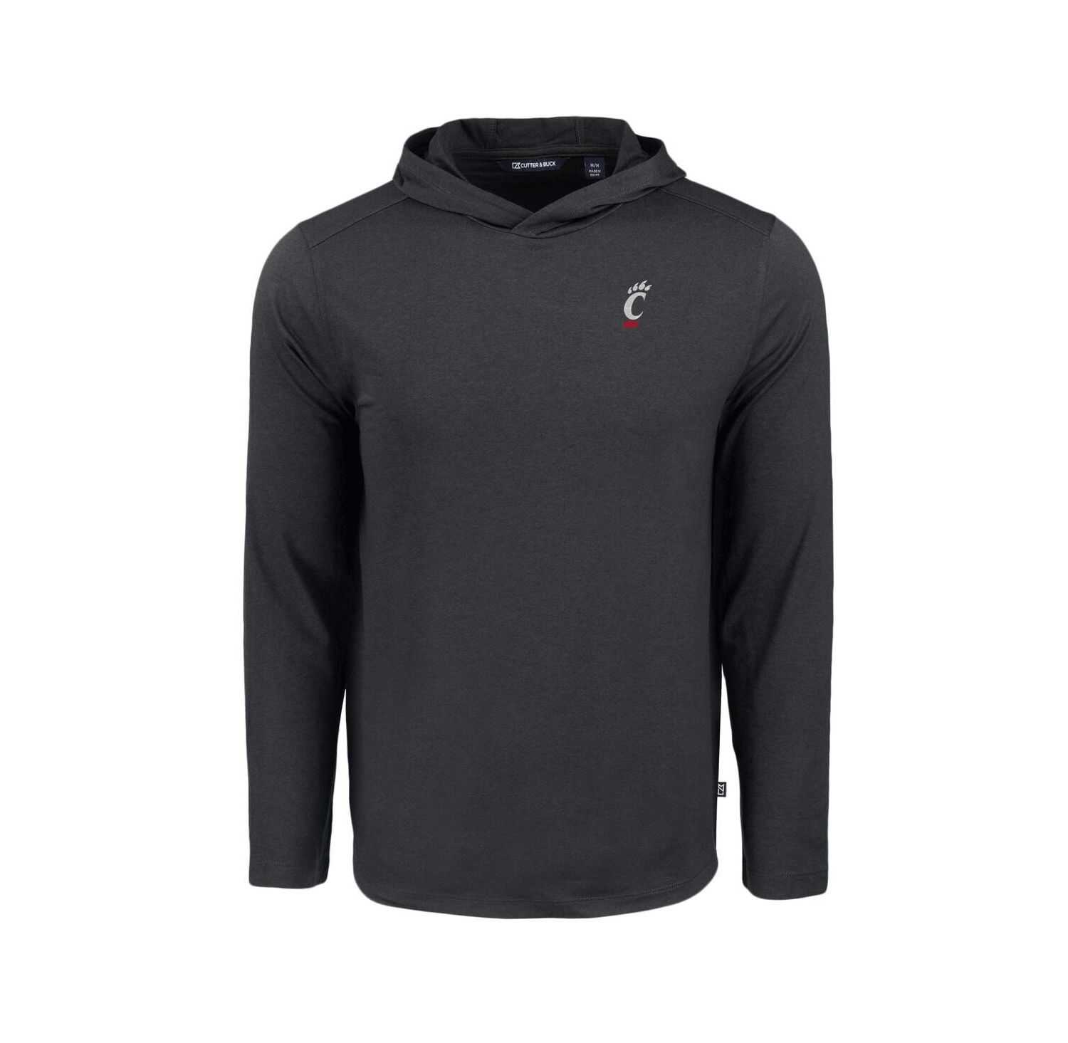Men's Black Cincinnati Bearcats Coastline Epic Comfort Eco Long Sleeve Hoodie