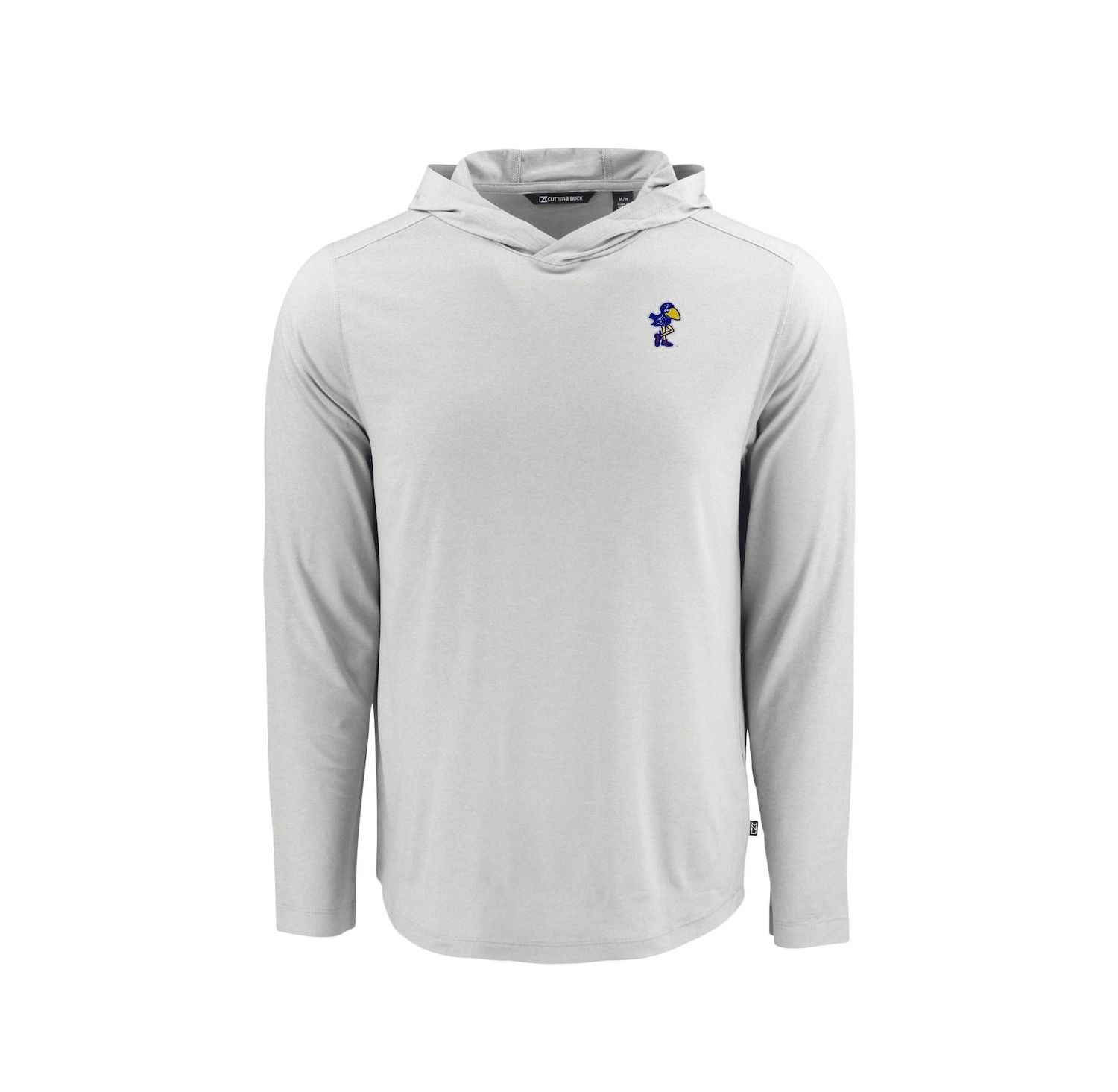 Men's Gray Clemson Tigers Coastline Epic Comfort Eco Long Sleeve Hoodie