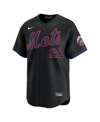 Men's Juan Soto Black New York Mets Alternate Limited Player Jersey