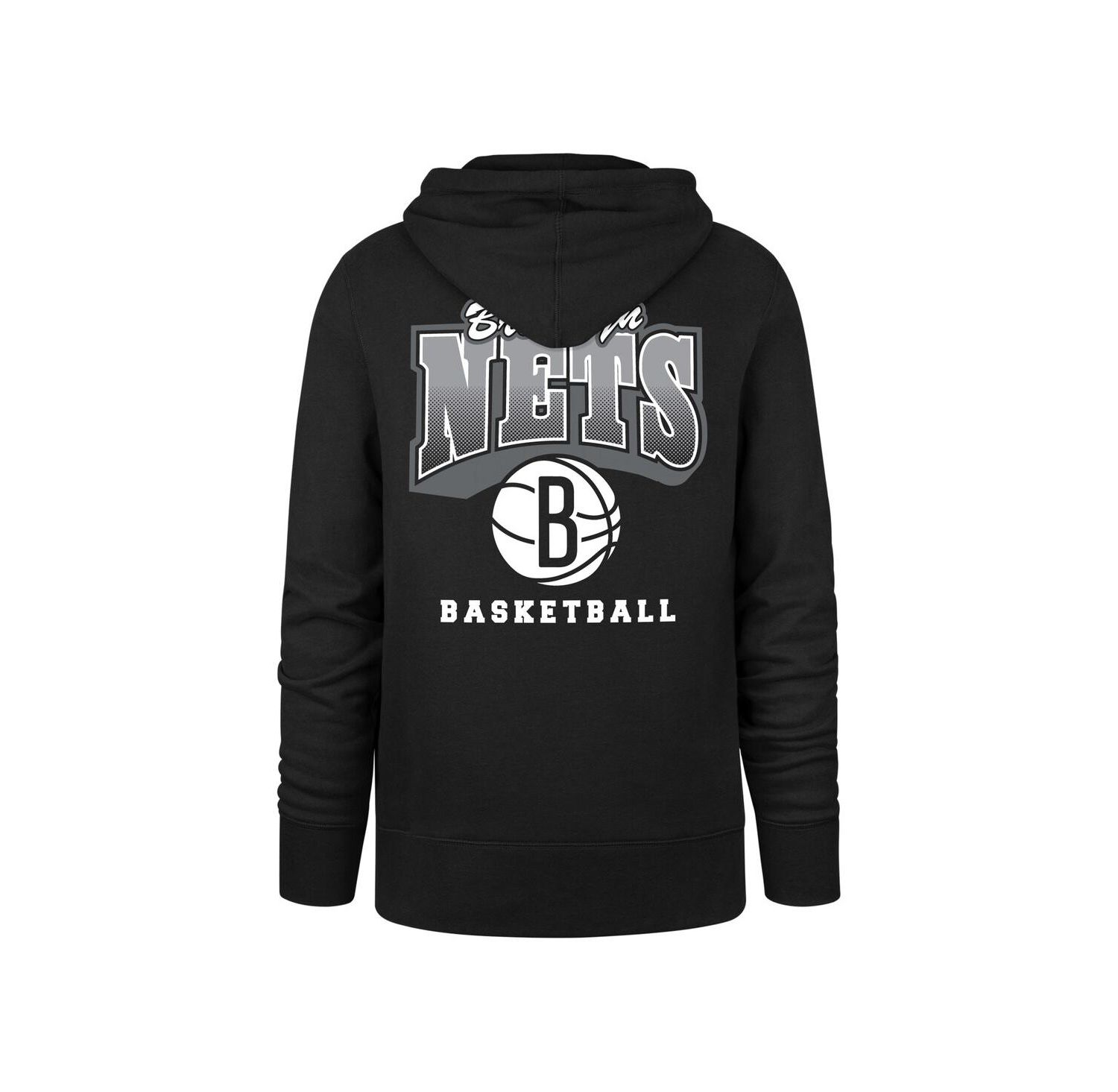 Men's Black Brooklyn Nets 2025/26 City Edition Jab Step Headline Hoodie
