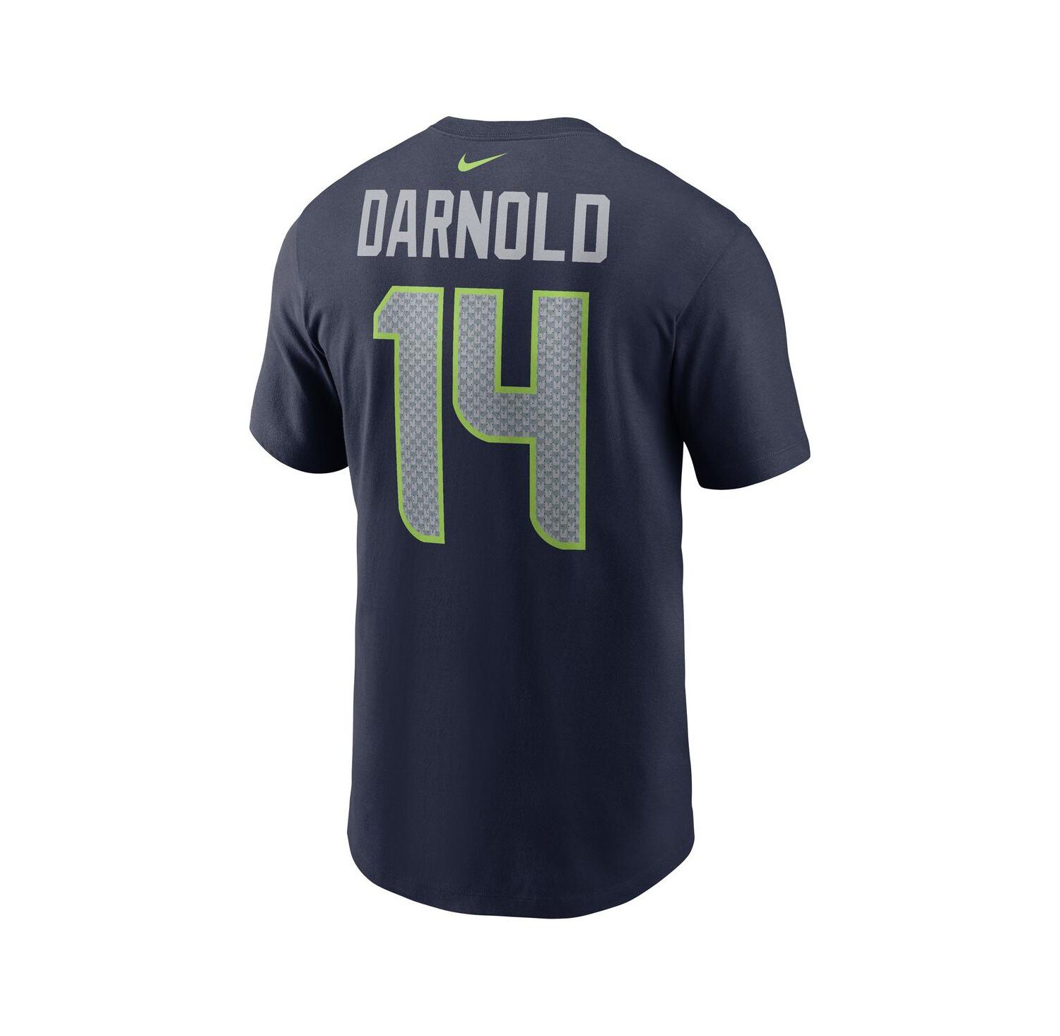 Men's Sam Darnold College Navy Seattle Seahawks Name & Number T-Shirt