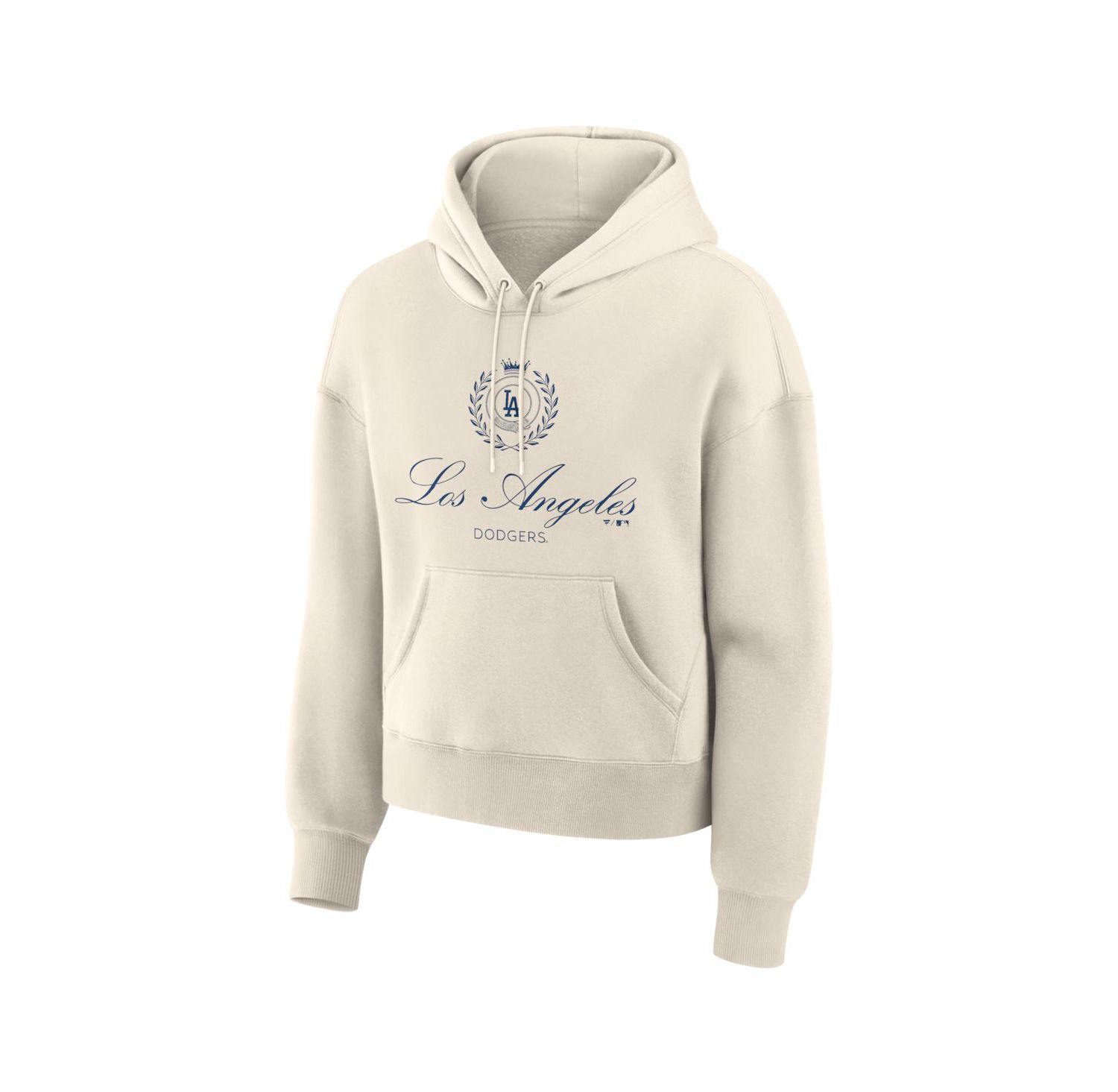 Women's Cream Los Angeles Dodgers Legacy Fleece Hoodie