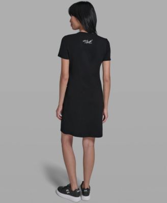 Women's Stripe Logo Dress