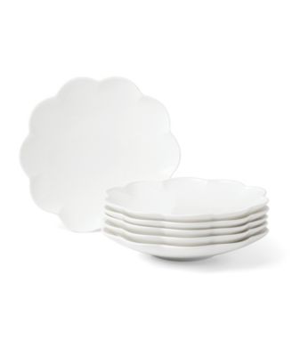 Studio 1414 Scallop Accent Plates, Set of 6