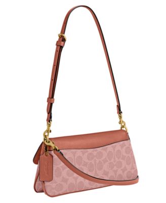 Jet Small Signature Canvas Shoulder Bag