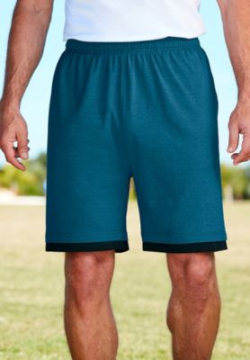 Big & Tall Hang-Down Lightweight Jersey Shorts