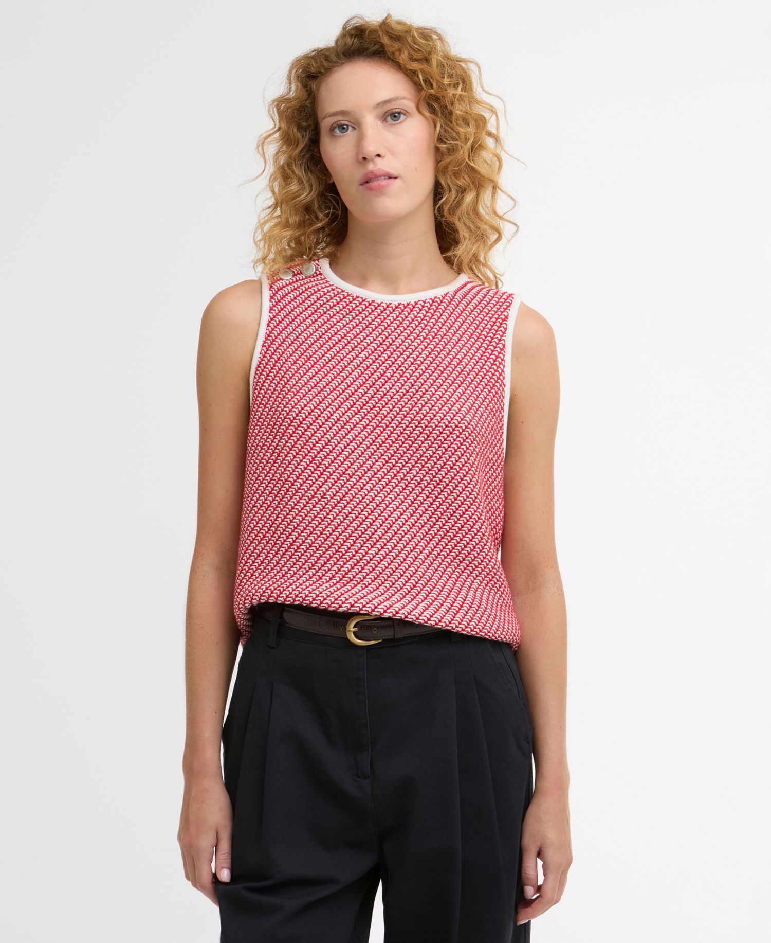 Women's Amanda Knitted Sleeveless Knit Top