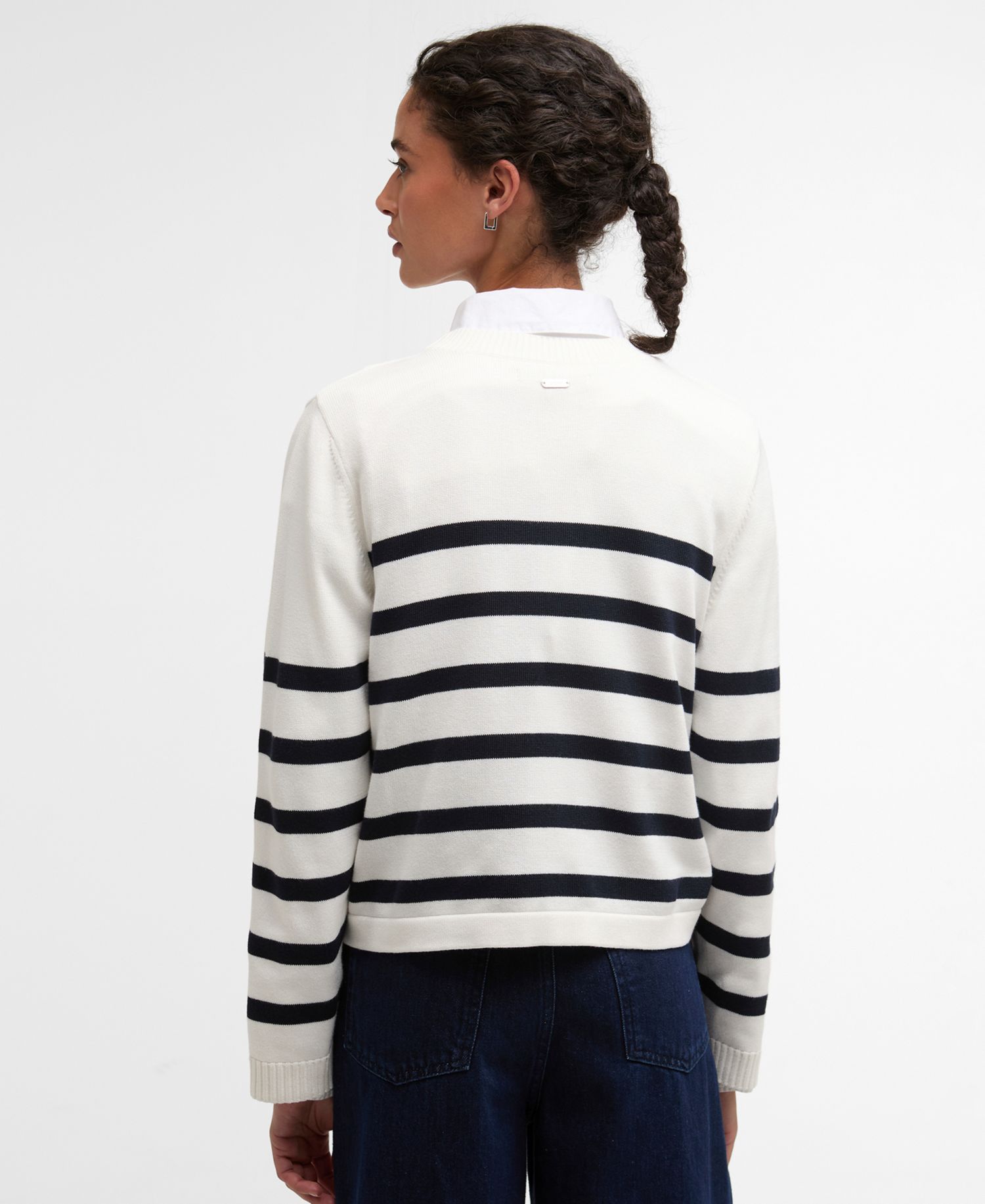 Women's Fern Knitted Stripe Jumper