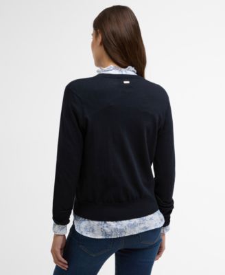 Women's Wisteria Crewneck Knitted Cardigan