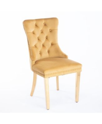 Premium Handcrafted Upholstered Chair with Solid Wood Frame