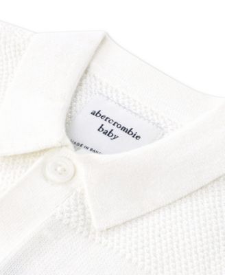 Baby Boys' Striped Button Through Sweater