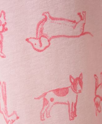 Women's Printed Capri Mid-Rise Pants