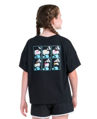 Girls' 8-16 Short-Sleeve Drop Shoulder T-Shirt