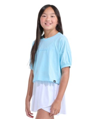 Girls' 8-16 Short-Sleeve Balloon T-Shirt