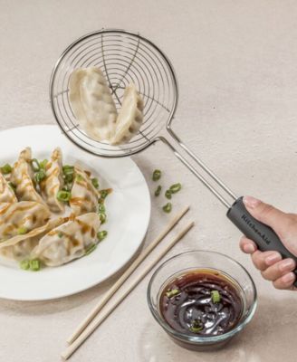 14" Wide-Opening Wire Strainer