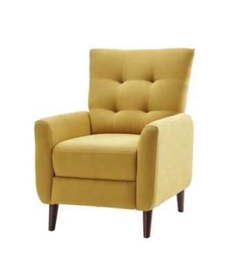 Moreno Modern Manual Recliner with Solid Wooden Legs