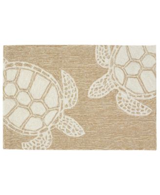Capri Turtle 1'8"x2'6" Area Rug