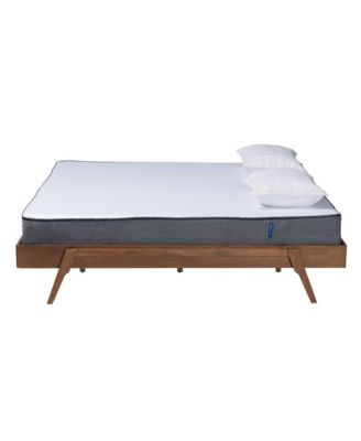 Boxton Studio Sarita 62.6" Wood Mid-Century Design Bed Frame, Queen