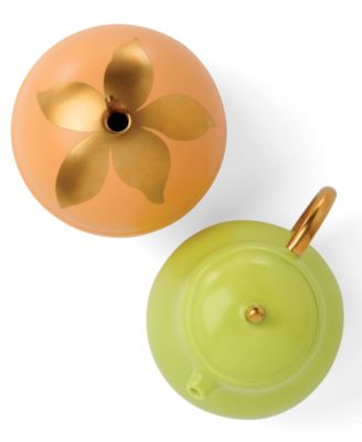 Tutti Fruity Pear Orange Sugar and Creamer Set