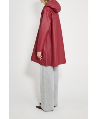 Women's Mosebacke Hooded Long Sleeve Raincoat