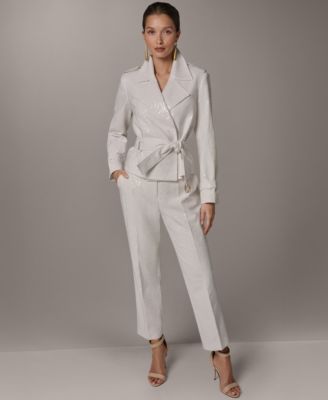 Women's Notch Lapel Collar Jacket