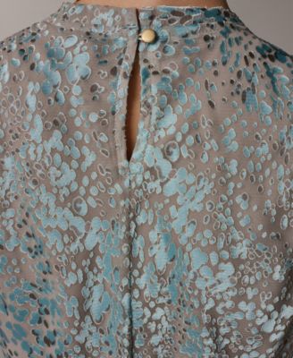 Women's Sleeveless Crew Neck Midi Dress