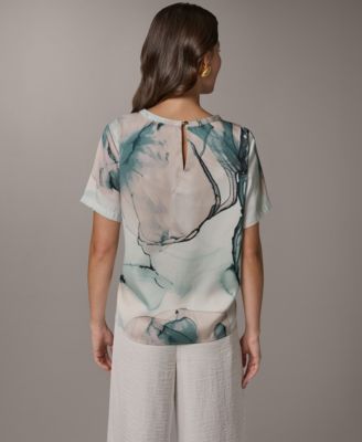 Women's Short-Sleeve Crew Neck Top