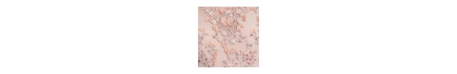 Petite Floral Embellished Cap Sleeve Gown