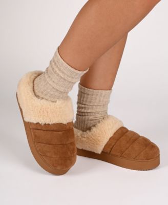 Women's Blair Quilted Clog Platform Slippers