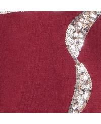 Women's Sequin Bow Knitted Sweater.