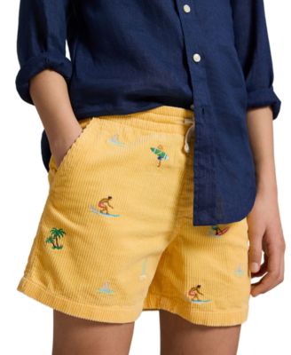 Boys' 8-20 Polo Prepster Embroidered Corduroy Shorts