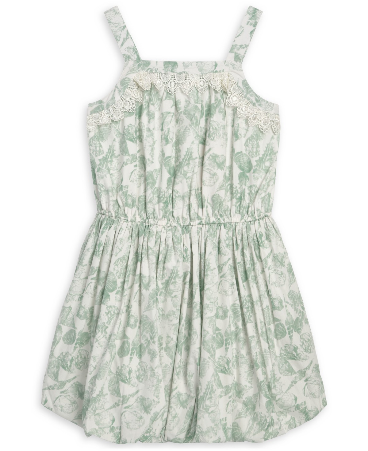 SCOTCH & SODA Girls' 7-16 Floral-Print Lace-Trim Sleeveless Dress — фото 1
