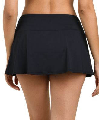 Women's Island Goddess Pleated Swim Skirt
