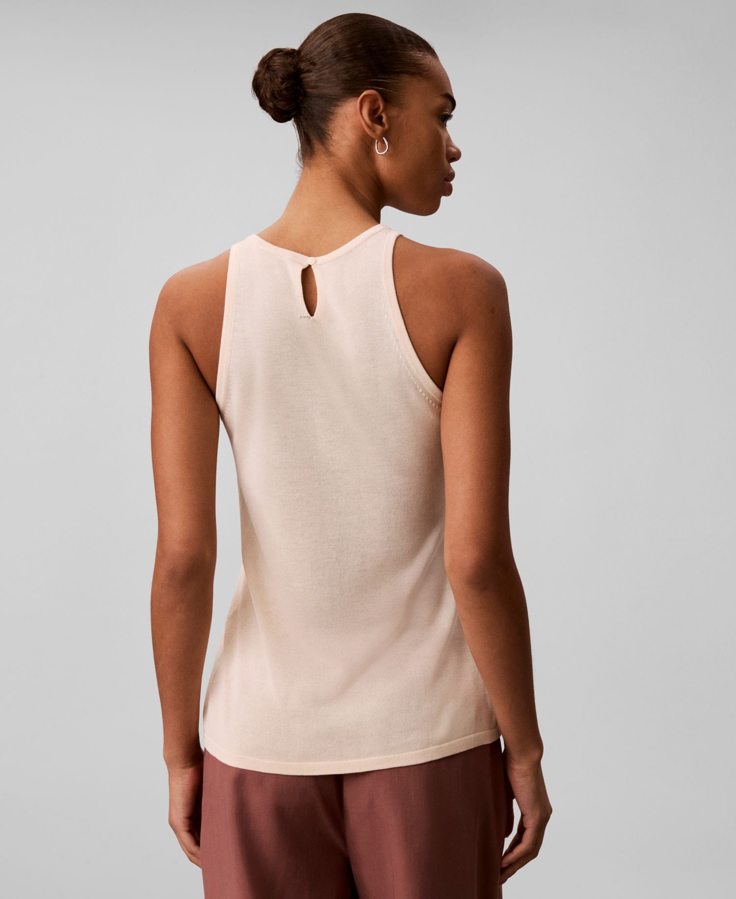 Women's Viscose Sleeveless Crewneck Tank Top