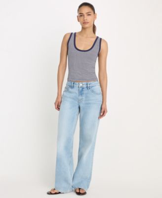 Women's Scoop Neck Tank Top, Regular & Plus Size