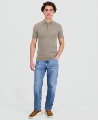 Men's Lex-Knit Spread Collar Polo Shirt