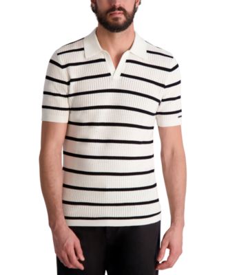 Men's Short-Sleeve Regular-Fit Polo Sweater