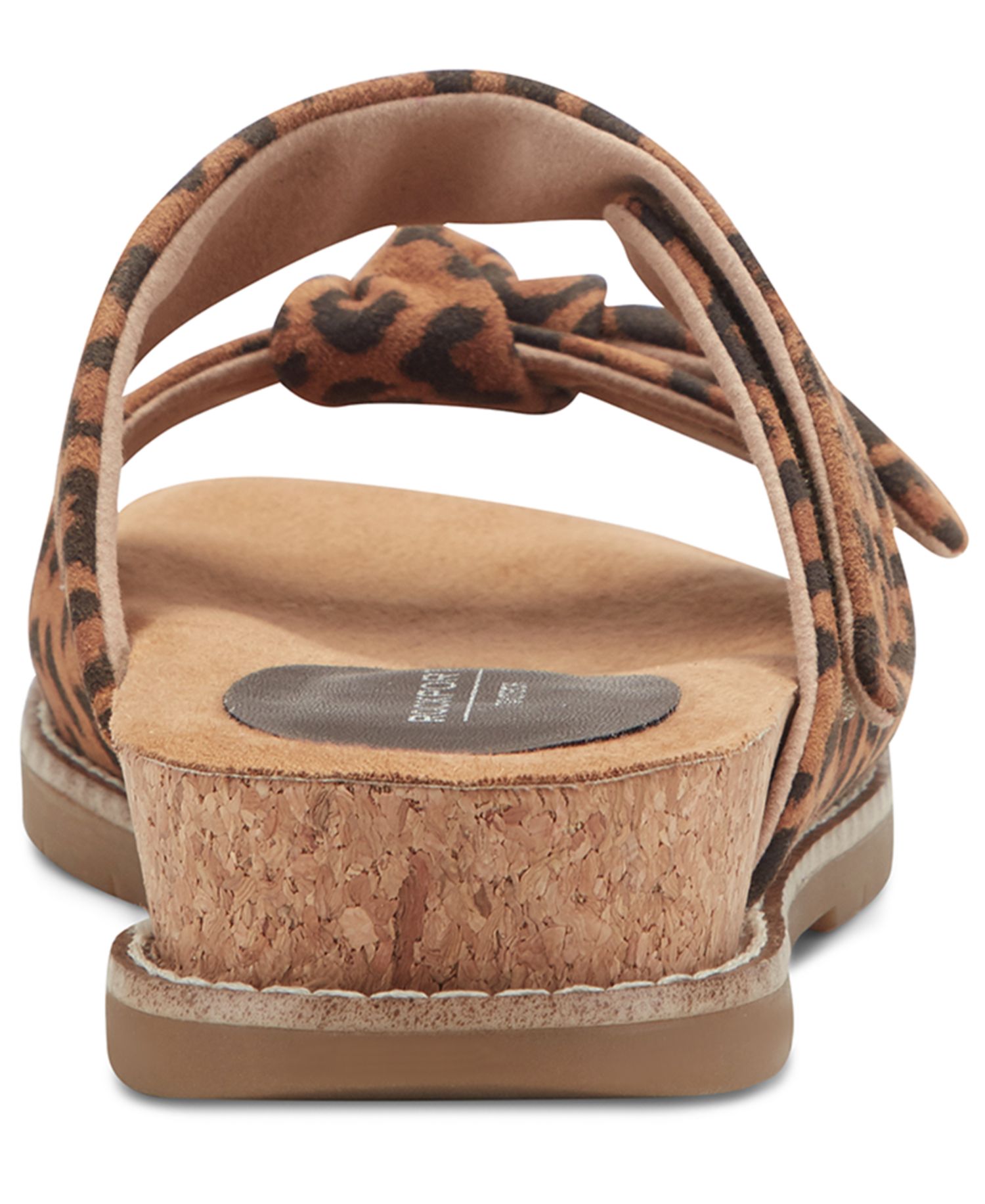 Women's Zova Bow Flat Slip-On Footbed Sandals