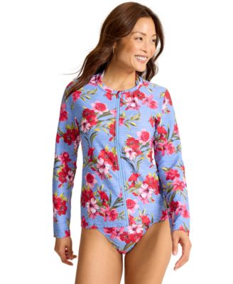 Women's Long-Sleeve Full-Zip Rashguard