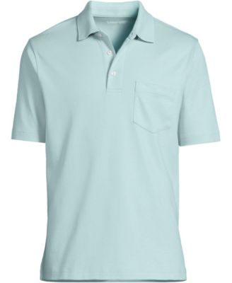 Men's Short Sleeve Cotton Supima Polo Shirt with Pocket